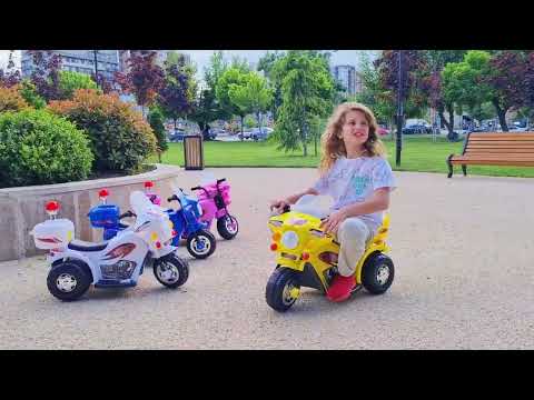 Kids Moto Yellow - საბავშვო ელექტრო მოტოციკლი